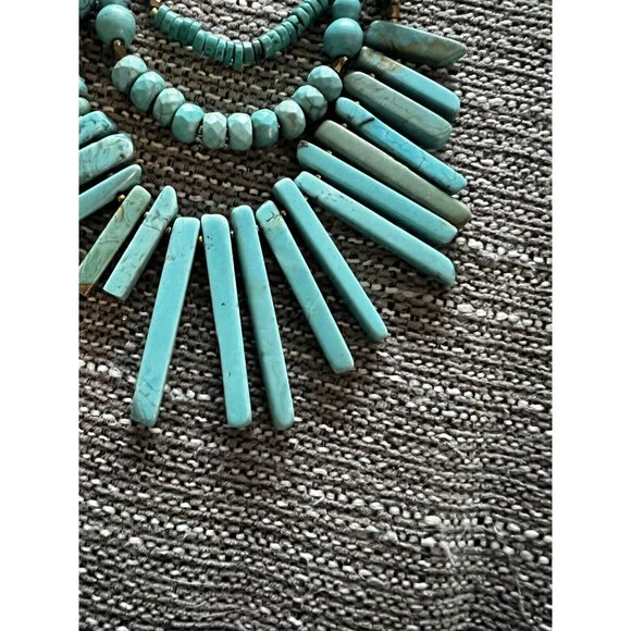 BaubleBar Turquoise statement necklace - Picture 5 of 6